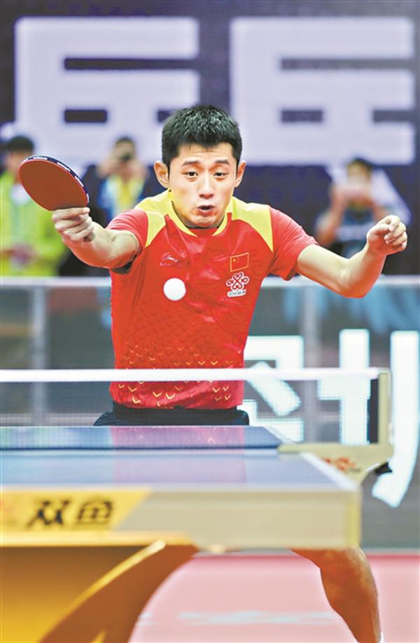 日本队碾压法国队，张继科带队取胜