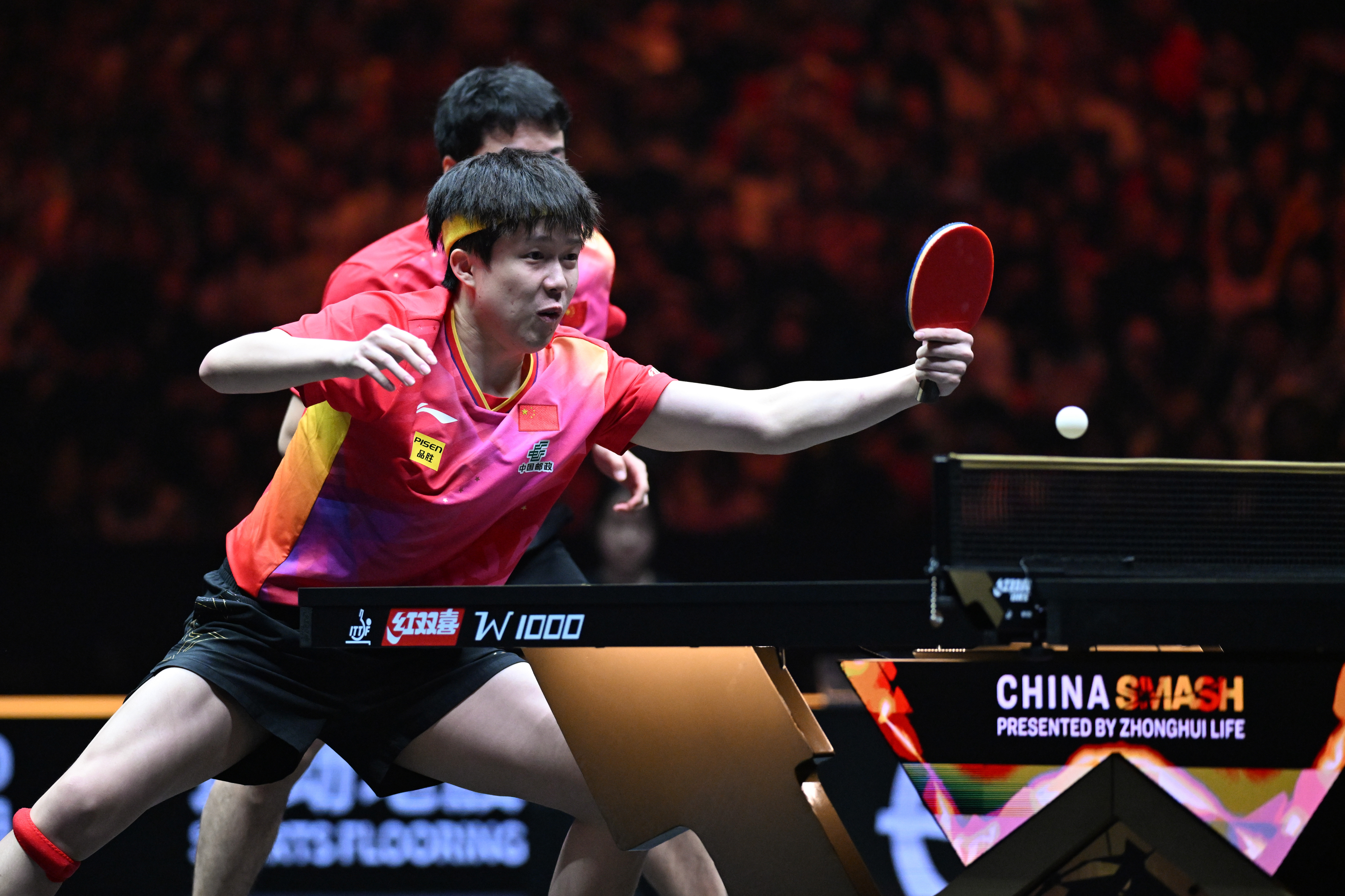 中国队横扫奥地利队，梁靖崑点燃赛场