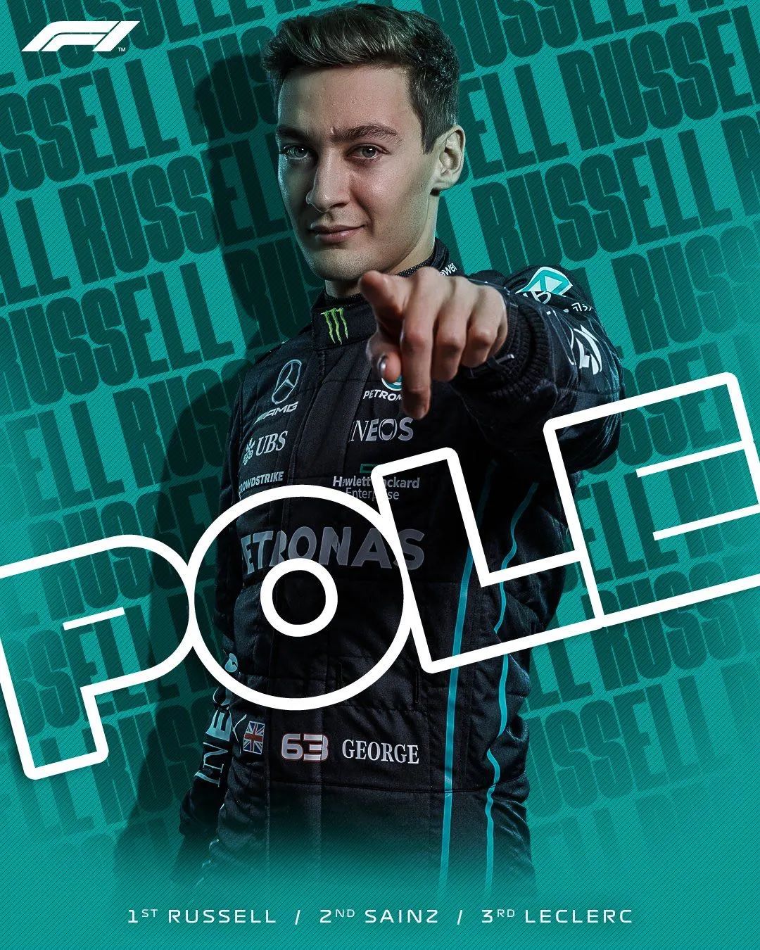 红牛二队力克威廉姆斯，拉塞尔统治全场