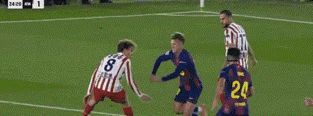 莱比锡红牛完胜比利时，佩德里高光表现