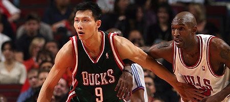 公牛鏖战猛龙，易建联刷新纪录